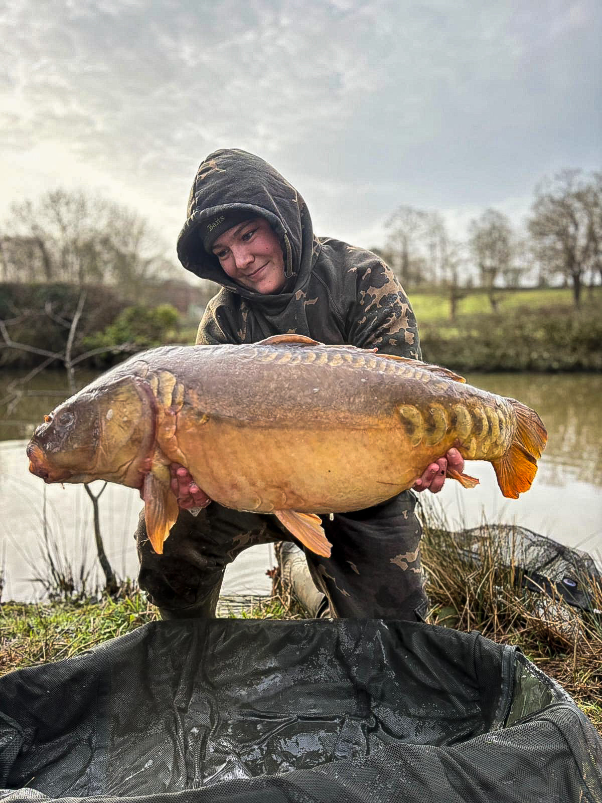 New PB for Aston (25lb)